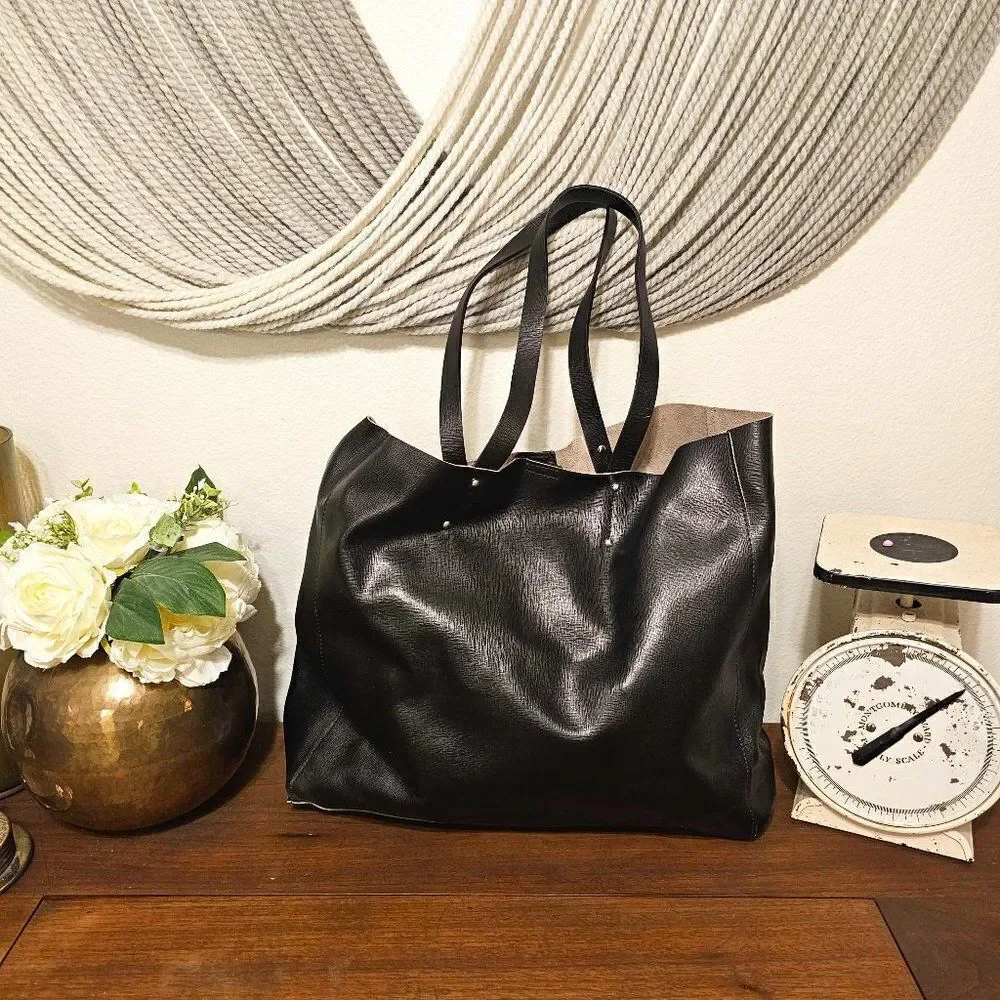 Pulicati Large Leather Satchel